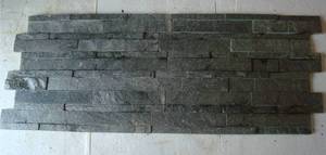 ตกแต่งหินแผงบัญชีแยกประเภทหินชนวนสีเทาเงินธรรมชาติการออกแบบที่ทันสมัยการตกแต่งผนังหินวัฒนธรรมการหุ้มผนังบ้านในเชิงพาณิชย์ - Product Image 4