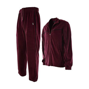 <span class=keywords><strong>Tuta</strong></span> Invernale da <span class=keywords><strong>Uomo</strong></span> in Morbido Velluto, Giacca con Zip e Cappuccio Regolabile, <span class=keywords><strong>Pantaloni</strong></span> con Tasche Zip, Effetto Acid Wash - Product Image 1
