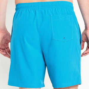 Shorts de sport décontractés pour hommes avec cordon de serrage, personnalisables, 100 % coton, séchage rapide, respirants, taille mi-haute - Product Image 2