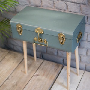 Table basse en métal artisanal tendance populaire, nouvelle arrivée, meubles de salon pour un rangement pratique des livres et du café - Product Image 1