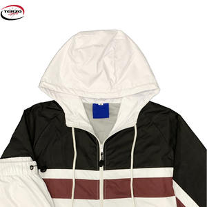 Nuevos conjuntos de cortavientos transpirables multicolores, trabajo de Panel de estilo personalizado, chándales estampados con estilo, tallas grandes, precio al por mayor de otoño - Product Image 4