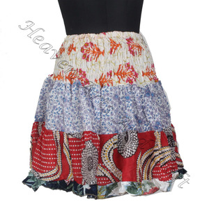 Cotton Mini Patch Work <b>Skirt</b> Print Mini <b>Skirt</b> India Boho Stylish Multi Color Patch Cotton Mini Sexy <b>Skirt</b> For Summer Wear - Product Image 1