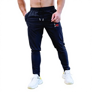 Pantalon de jogging pour homme de haute qualité, personnalisé avec logo, grande taille, léger, décontracté, taille élastique, vêtements de sport, imperméable, écologique, séchage rapide - Product Image 1