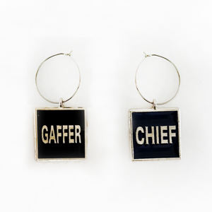 <b>Wine</b> Accessories Custom Engraved <b>Wine</b> <b>Glass</b> <b>Charms</b> Personalized Drink Markers - Product Image 3