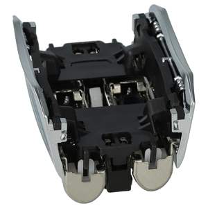 Tête de rasage de rechange pour rasoir électrique argenté, alimentée par USB, triple lame, lavable, étanche, compatible pour le visage - Product Image 6