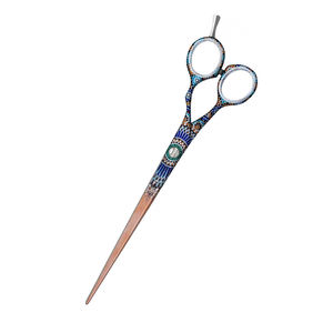 กรรไกรตัดขนสัตว์สำหรับสัตว์พร้อมที่วางนิ้วแบบปรับได้และกรรไกรตัดขนสัตว์แบบสกรู - Product Image 2