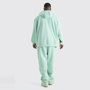 กางเกงวอร์มสำหรับผู้ชายกางเกงวิ่งผ้าคอตตอน/ผ้าฟลีซสองกระเป๋า - Product Image 4