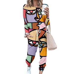 Conjunto Deportivo de Invierno para Mujer, Personalizado, de Algodón y Poliéster, Transpirable, Ecológico, Tallas Grandes, de Secado Rápido, con Logotipo Impreso - Product Image 3