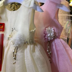 Váy satin Organza giản dị đặc biệt với họa tiết hoa Phong Nha cho các bữa tiệc mùa xuân của bé gái có sẵn với kích cỡ trẻ em - Product Image 4