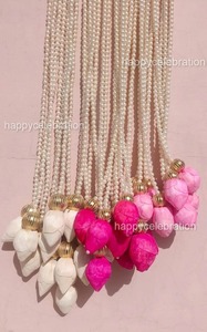Guirlande de perles de Lotus, tenture murale, décoration Ganpati, décoration Pooja, décor de mariage, décor de fête de festival, décor à la maison - Product Image 2