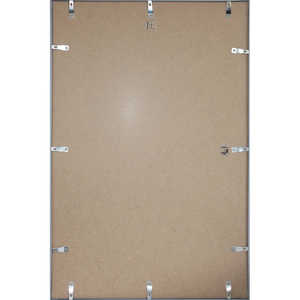 Cadre photo en aluminium argenté 61 x 91,5 cm, cadre métallique pour affiche, pour une utilisation décorative à la maison - Product Image 1