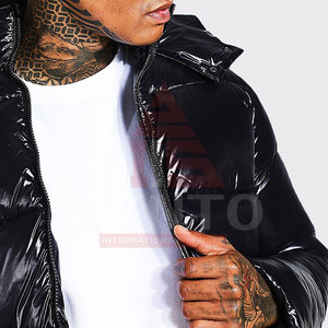 Chaqueta Acolchada Cálida para Hombre, Parka Gruesa de Invierno, Chaquetas de Plumón, Abrigos de Moda para Hombre para la Temporada de Invierno - Product Image 5