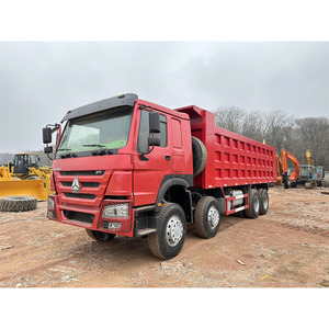 รถดัมพ์ SINO HOWO LHD 25 ลูกบาศก์เมตร 400 แรงม้า 8x4 พร้อมถังบรรทุกแบบถอดได้ 6 ตัวล็อค เกียร์อัตโนมัติ ดีเซล น้ำหนักรวม 30 ตัน 6x4 พร้อมกล้อง - ราคาส่งออกจากจีน - Product Image 2