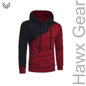 Sweats à capuche légers à séchage rapide pour hommes Design d'impression de mode Utilisation extérieure Tissu polaire Approvisionnement en gros ODM pour la saison d'hiver - Product Image 4