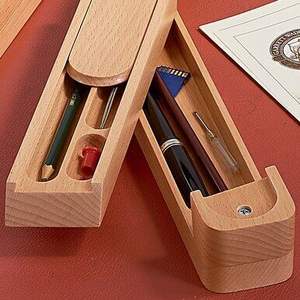 Juego de bolígrafos de regalo de lujo de alta calidad de bambú hecho a mano de lujo, bolígrafo de madera con logotipo grabado personalizado con caja de madera - Product Image 4