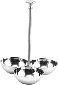 ชามใส่ถั่วสแตนเลสสีเงิน - Product Image 4