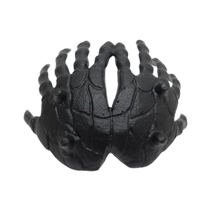 Article d'Halloween décoratif classique couleur noire mate à la main en aluminium pour la décoration d'Halloween à la maison personnalisée en vrac - Product Image 1