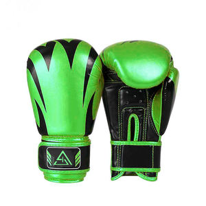Gants de boxe en cuir de qualité supérieure Entraînement Mma Kickboxing Muay Thai - Product Image 1