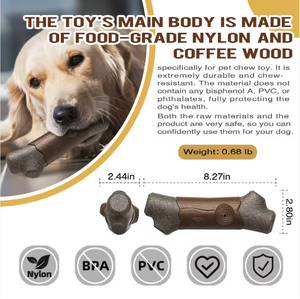 Juguete Masticable Resistente para Mascotas, Apto para Masticación Intensa, Irrompible, Interactivo, para la Salud Dental, para Perros, Juego, Entrenamiento y Limpieza <span class=keywords><strong>de</strong></span> Dientes - Product Image 6