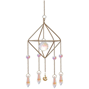 กระดิ่งลมโลหะทำมือสไตล์วินเทจ สำหรับตกแต่งสวนกลางแจ้ง ระเบียงบ้าน เหมาะสำหรับเป็นของขวัญ โดย Ambience Lifestyle - Product Image 5