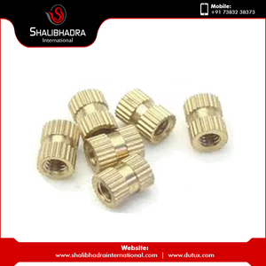 High Impact Brass Knurled <b>Insert</b> Nut M3 <b>Thread</b> Hex Head Fastener Competitive Price Industrial Grade Wholesale Supplier - Product Image 2