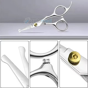 Tijeras de Seguridad para el Vello de la Nariz y los Oídos para el Cuidado Personal, Tijeras Manuales de Acero Inoxidable para el Vello de la Nariz y los Oídos - Product Image 3