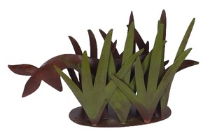 Moulage décoratif en métal et sculpture articles d'artisanat voler forme cendrier est l'un d'entre eux bureau décor à la maison traditionnel - Product Image 3