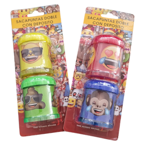 Paquete blíster con 2 afiladores cilíndricos con depósito - Product Image 1