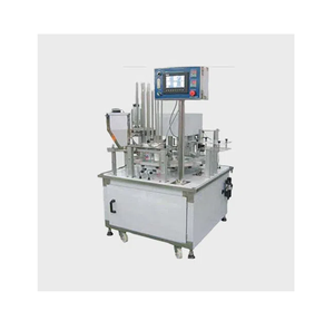 <b>Rotary</b> Cup Filling and Sealing <b>Machine</b> Designed for Consistent and Clean Packaging of Sauces Dairy and Beverages - Product Image 1