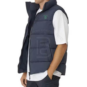 Chaqueta de Burbuja sin Mangas de Nuevo Diseño a la Moda, Chaqueta de Invierno para Hombre, Transpirable, Ecológica, Fácil de Poner, Más Vendida - Product Image 3