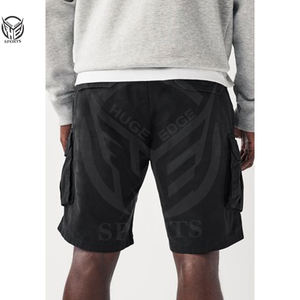 Venta al por mayor 100% algodón-Lona de los hombres táctico al aire libre verano desgaste de secado rápido multi-bolsillos Cargo Shorts - Product Image 6