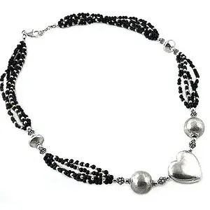 Collar de Plata con Cuentas Hecho a Mano para Mujer, Cadenas de Cobre de Moda con Perla Turquesa, Regalo Perfecto de Estilo Clásico Religioso - Product Image 2