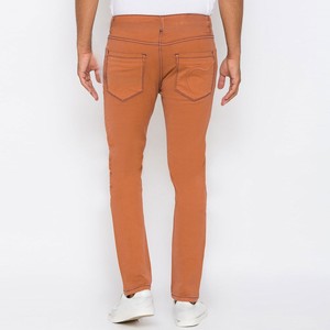 กางเกงผ้ายีนส์น้ำหนักเบาสำหรับผู้ชายกางเกงผ้ายีนส์สำหรับผู้ชายมีโลโก้ตามสั่ง - Product Image 3