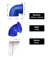 Mangeoire automatique pour poulets de chair et volailles – Kit d'équipement d'alimentation DIY pour bétail