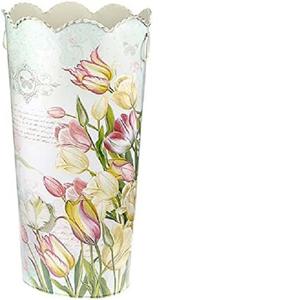 Pot de fleur personnalisé fait à la main Vase de fleur en métal petit bouton décoratif et décoration de la maison - Product Image 6