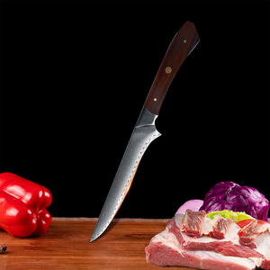 มีดเชฟเหล็กดามัสกัสมีดทำครัวทำมือมีดเชฟทำมือสินค้าทุกขนาด - Product Image 2