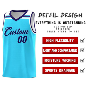 Uniforme de baloncesto deportivo de verano para hombre personalizado de alta calidad 100% poliéster tendencia baloncesto Jersey y pantalones cortos - Product Image 6