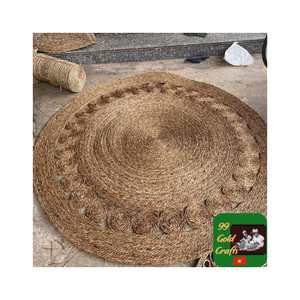 Braided Natural Seagrass <b>Carpet</b> for Home Outdoor and Indoor Floor Decoration Stylish Woven Mat for All Seasons Use - Product Image 5