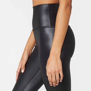 Leggings Deportivos de Yoga para Mujer, Cintura Alta, Midi, Elásticos en Cuatro Direcciones, Spandex/Nailon, Logotipo Privado Personalizado, Fitness - Product Image 6