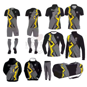 Highly Recommended Custom Logo Printing Soccer Wear Latest <b>Model</b> Football Jersey Shorts Hot Selling Team Uniform <b>Kit</b> - Product Image 3