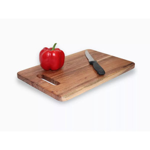 Tabla de cortar de madera de primera calidad, tabla de cortar, bandeja para servir para cocina, verduras, carne, queso, tabla de cortar - Product Image 1