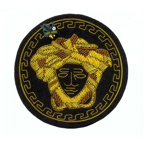 Factory Direct Sale Fashion Bullion Wire <b>Badges</b> High Quality New Style Fashion Bullion Wire <b>Badges</b> - Product Image 4