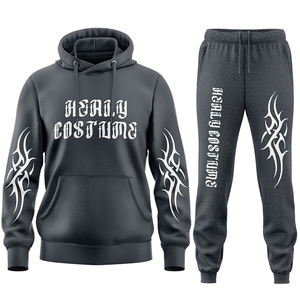 Nuevo Conjunto Deportivo Ligero de Pantalones y Sudadera con Capucha de Terciopelo para Mujer, Pantalones Deportivos Transpirables de Invierno para Hombre - Product Image 4