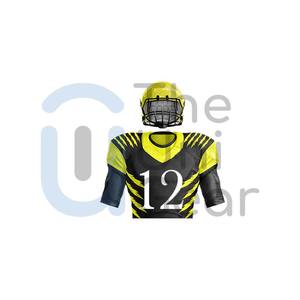 Camisetas de fútbol americano personalizadas de alta calidad, pantalones, conjuntos de uniformes sublimados, venta al por mayor, aparejos, ropa de fútbol, proveedor de fábrica - Product Image 3