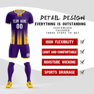 ชุดยูนิฟอร์มอเมริกันฟุตบอลฤดูกาลใหม่ 2025 เสื้อเจอร์ซีย์แบบซับลิเมชั่น แขนสั้น เนื้อผ้านุ่ม ขายส่ง เสื้อระบายอากาศได้ดี - Product Image 5