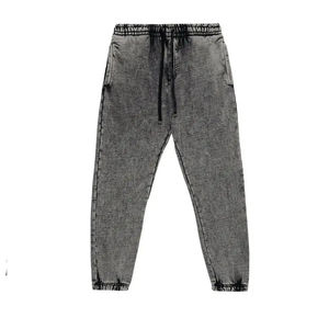 Ensemble de survêtement en molleton de coton délavé à l'acide, deux pièces, jogging délavé à l'acide, sweats à capuche et pantalons de survêtement personnalisés pour hommes, survêtement en gros - Product Image 2