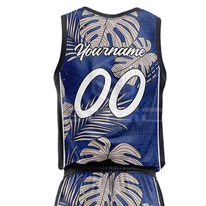 Último estilo uniforme de baloncesto nuevo diseño uniforme de baloncesto sin mangas - Product Image 5
