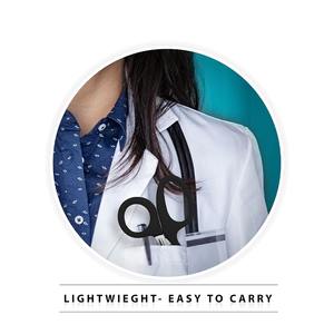 Ensemble de 11 pièces de ciseaux de traumatologie EMT ultra-affûtés + ciseaux à pansements Lister de 5,5 pouces, poignée ergonomique, prise en main confortable, certifié CE. - Product Image 6