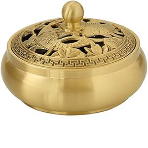 Porte-encens en métal de meilleure qualité, brûleur d'encens Vintage, méditation, Yoga, cendrier pour la maison, le bureau, le jardin en plein air - Product Image 5