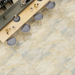 Azulejos de Porcelana Esmaltada Sólida de Diseño Italiano Moderno, Aurora Natural Antideslizante, Aplicaciones para Villas, Centros Comerciales, Escuelas, Habitaciones Antibacterianas - Product Image 1